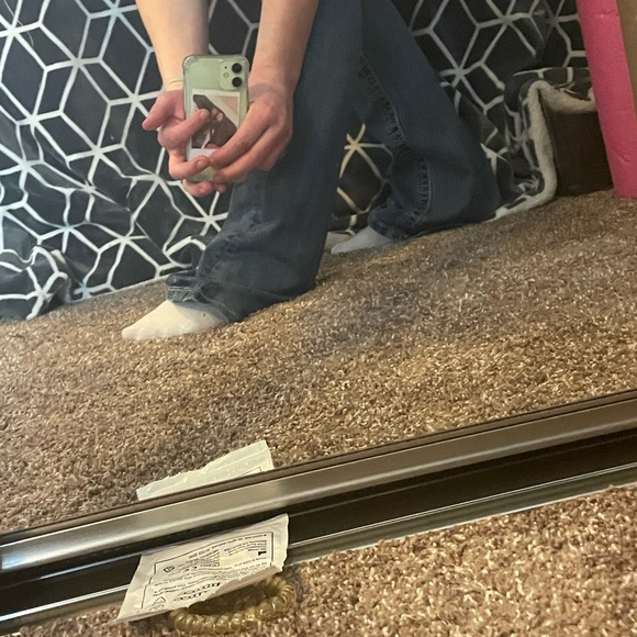 Miss Me 90s Skinny Bootcut Jeans Pocket Embroidery 💙🤍 - Picture 11 of 16